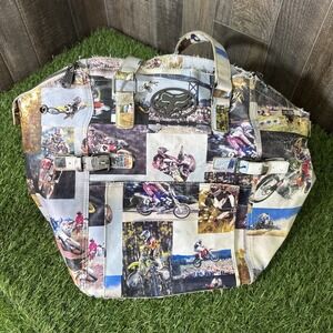 FOX Girls Motocross Tote Bag Purse Geoff Fox #97275 RN CA53077 PVC